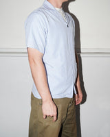 Textured Caddie Shirt, Blue