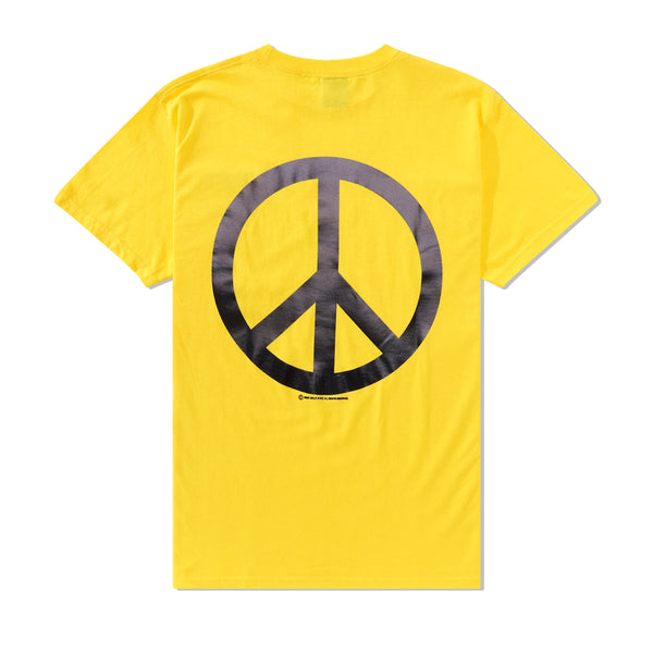 Violet Peace Tee, Yellow