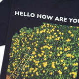 Hello How Are You Tee, Navy Blue