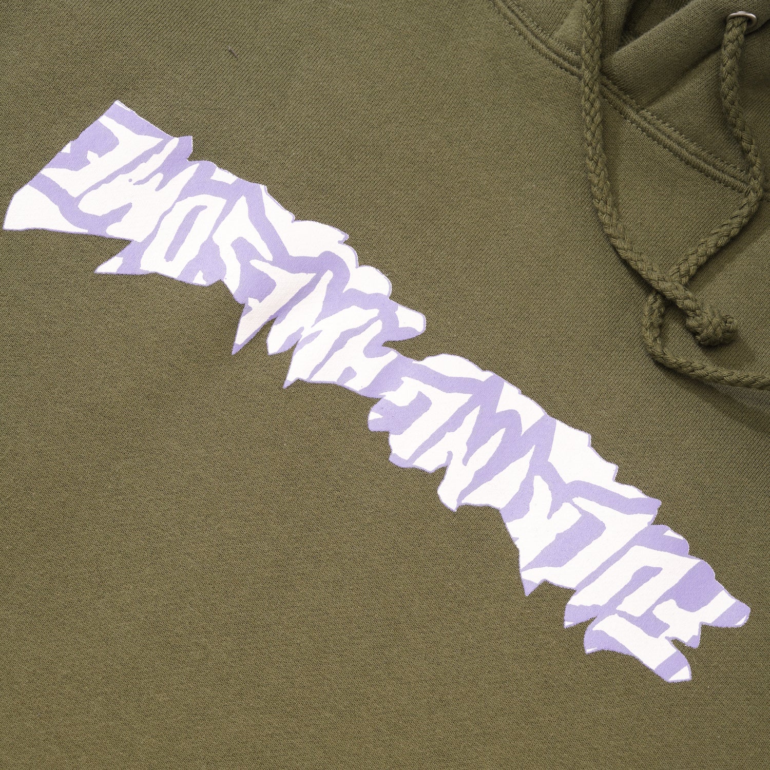 Cut Out Logo Pullover, Army