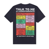 Hello How Are You Tee, Navy Blue