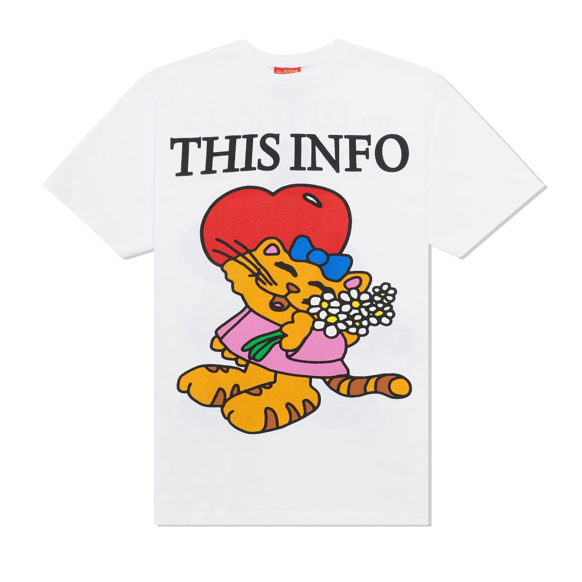 Katze Tee, White