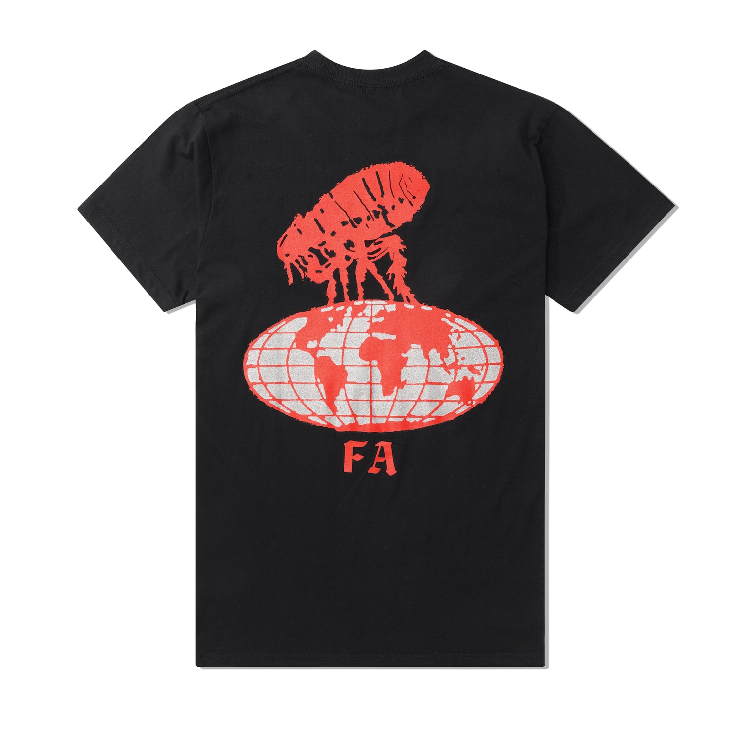 Flea The World Tee, Black