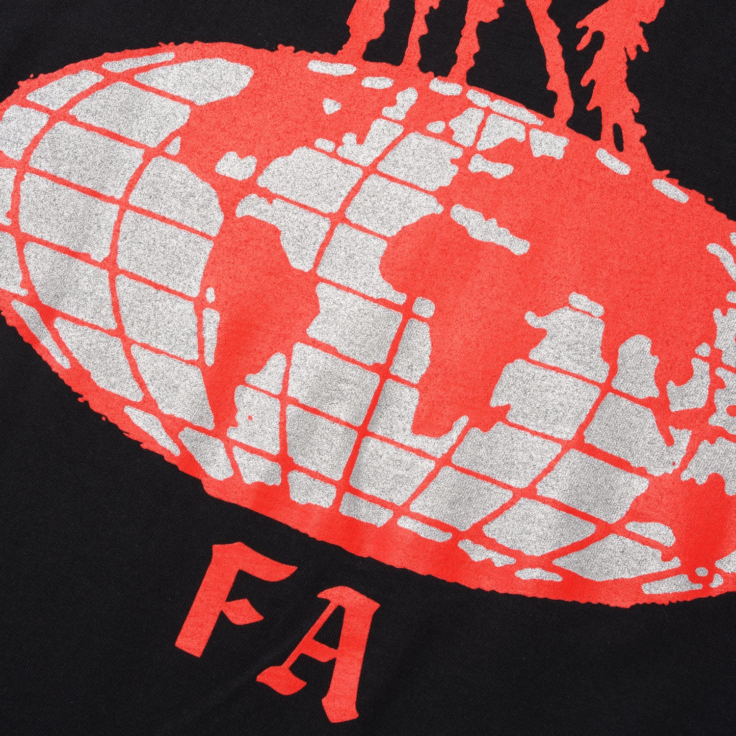 Flea The World Tee, Black