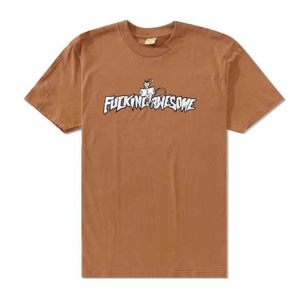 Fucking Awesome Sam Hill Tee, Brown Sugar