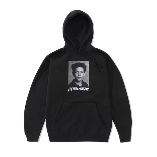 Gonz Class Photo Pullover Hood, Black