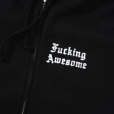 14th Century Zip Hood, Black