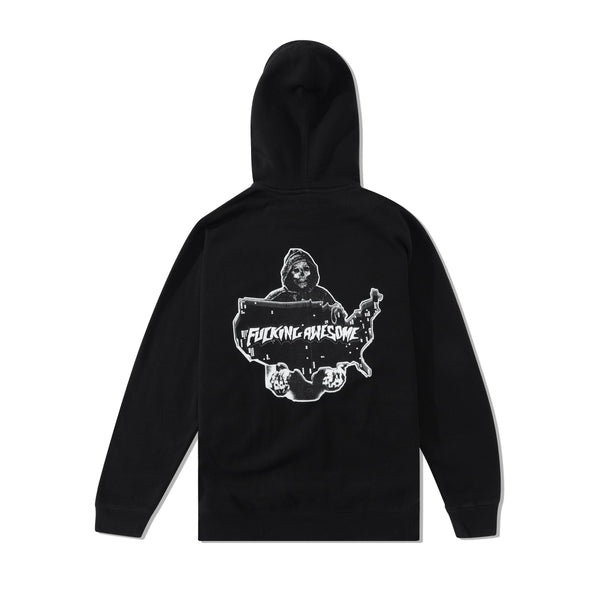 Fucking Awesome 14th Century Zip Hood, Black