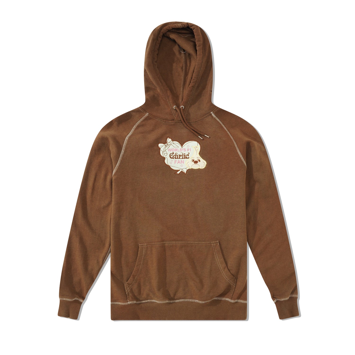 Garlic Fan Pullover, Brown