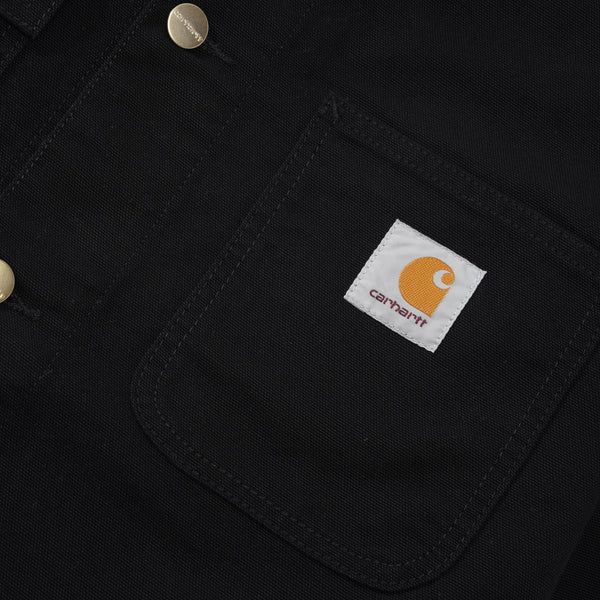 Carhartt WIP Michigan Coat, Black / Black Rinsed