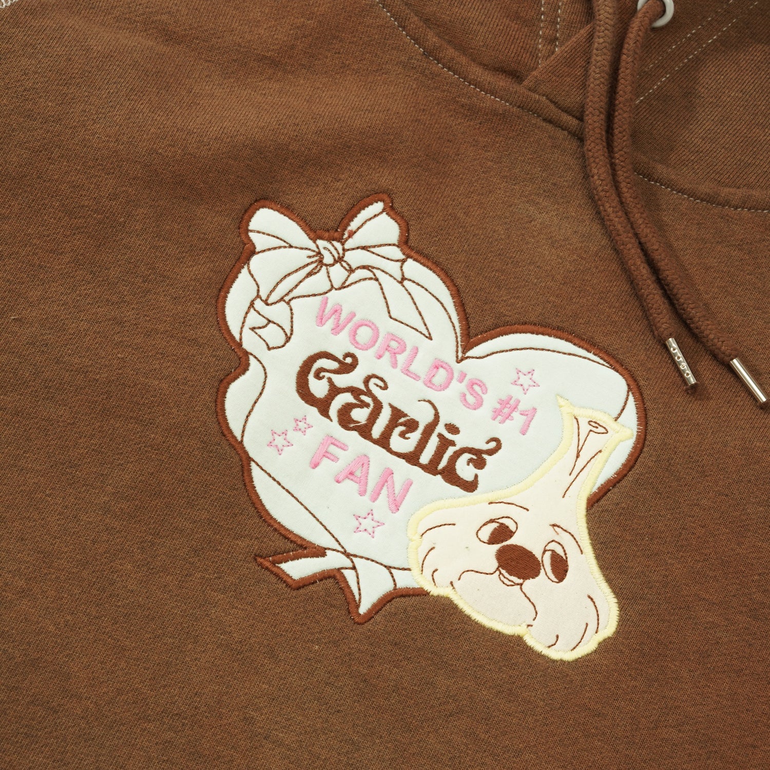 Garlic Fan Pullover, Brown