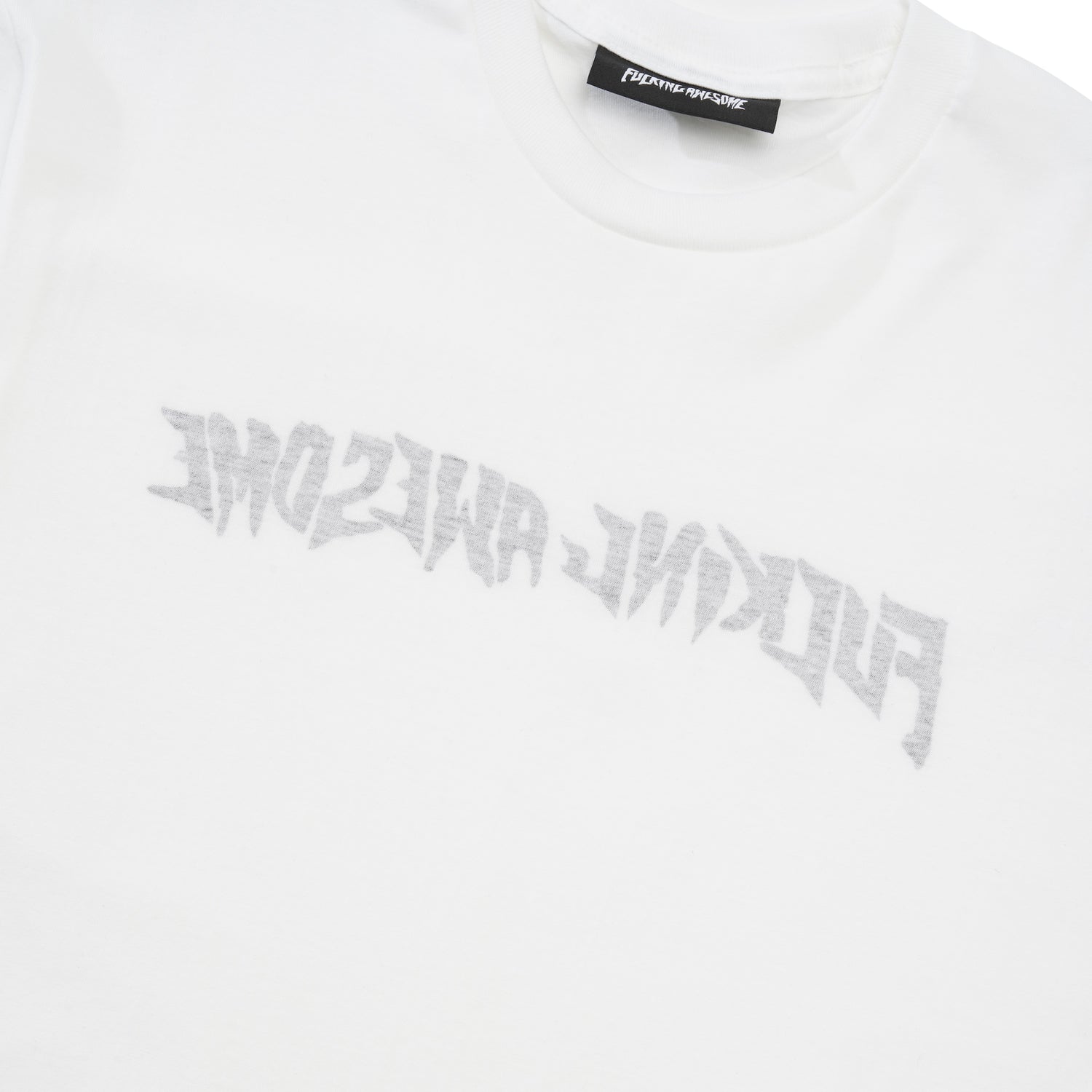 Inside Out Stamp Tee, White