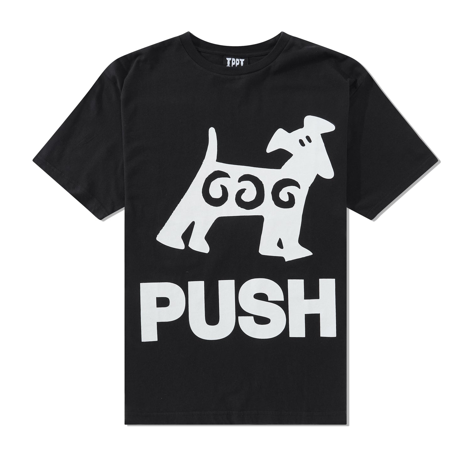 Push/Pull Tee, Black