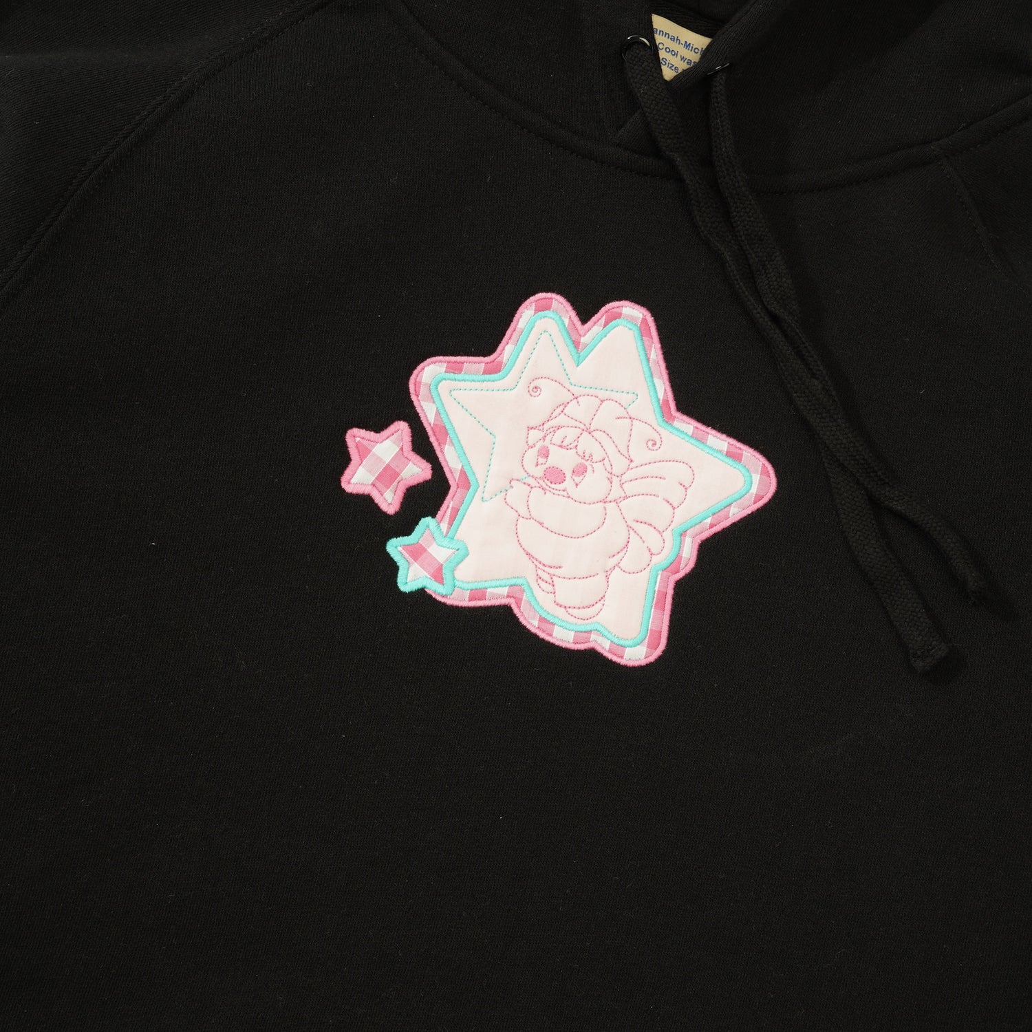 Marsh Star Embroidered Pullover, Black