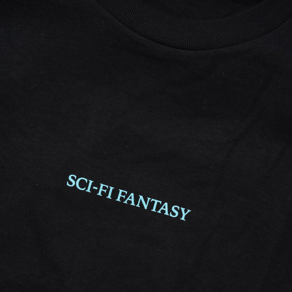 Sci-Fi Fantasy Tiny Classic Logo Tee, Black