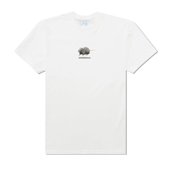 Sci-Fi Fantasy Rat Tee, White