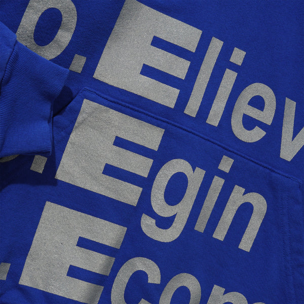 b.Eautiful Motivate Pullover Hood, Cobalt Blue