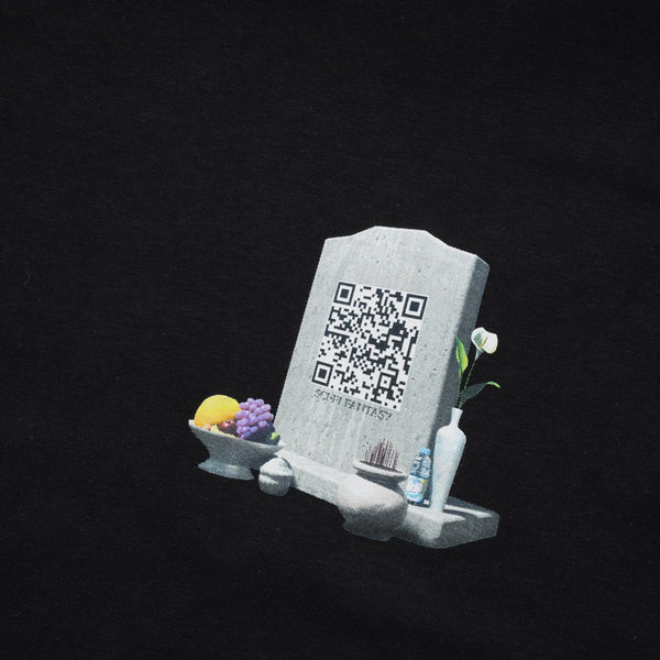 Sci-Fi Fantasy Tombstone Tee, Black