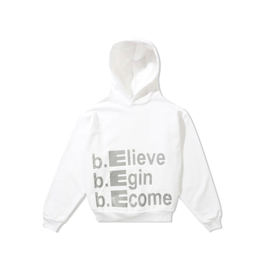 Motivate Pullover Hood, White