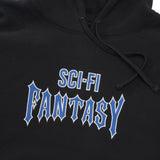 Biker Pullover Hood, Black