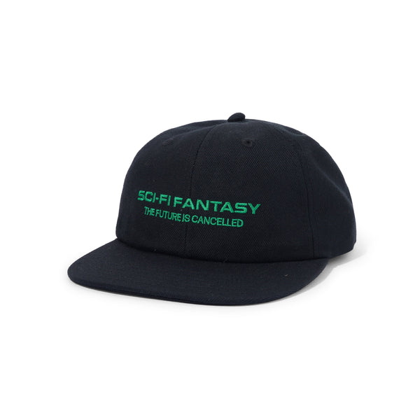 Sci-Fi Fantasy Future Is Canceled Hat, Black