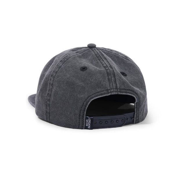 Sci-Fi Fantasy Wasted Logo Hat, Black