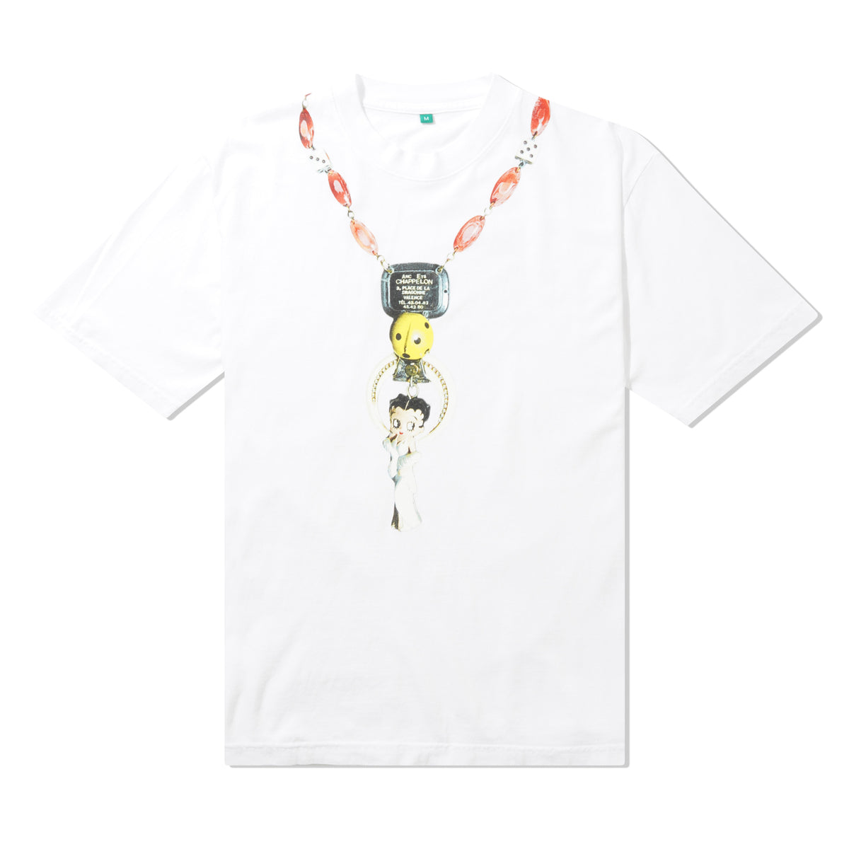 b.Eautiful x LEO GON'DO Smile Tee, White