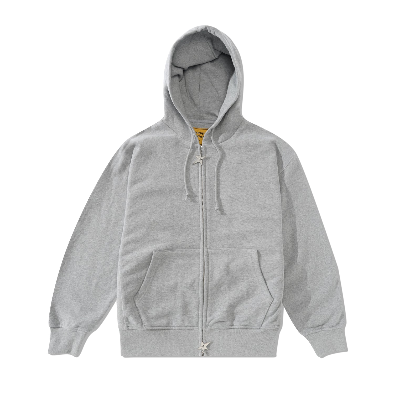 Big C-Star Double Zip Hood, Grey