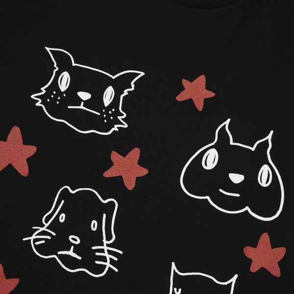 Fungibles Star Tee, Black
