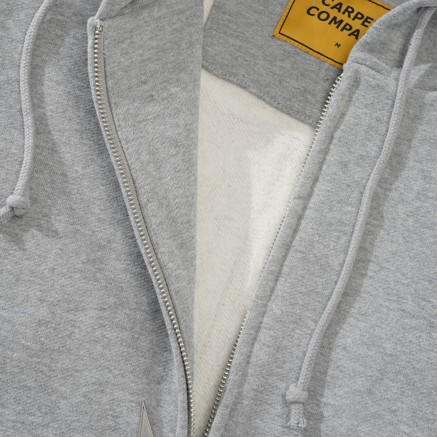 Big C-Star Double Zip Hood, Grey