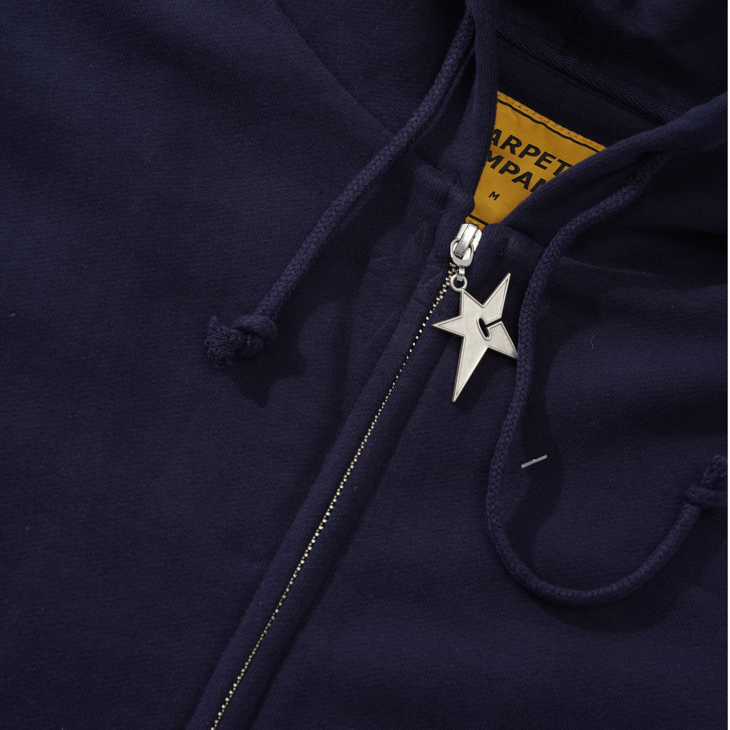 Big C-Star Double Zip Hood, Blue