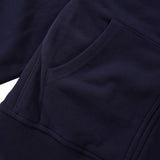 Big C-Star Double Zip Hood, Blue