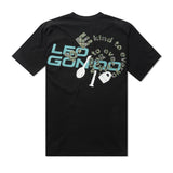 b.Eautiful x LEO GON'DO 3 Chains Tee, Black