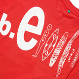 UFO Tee, Tomato