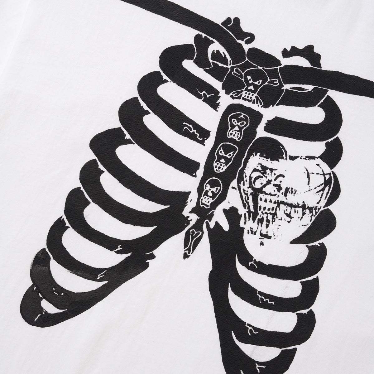Rib Cage Tee, White