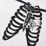 Rib Cage Tee, White