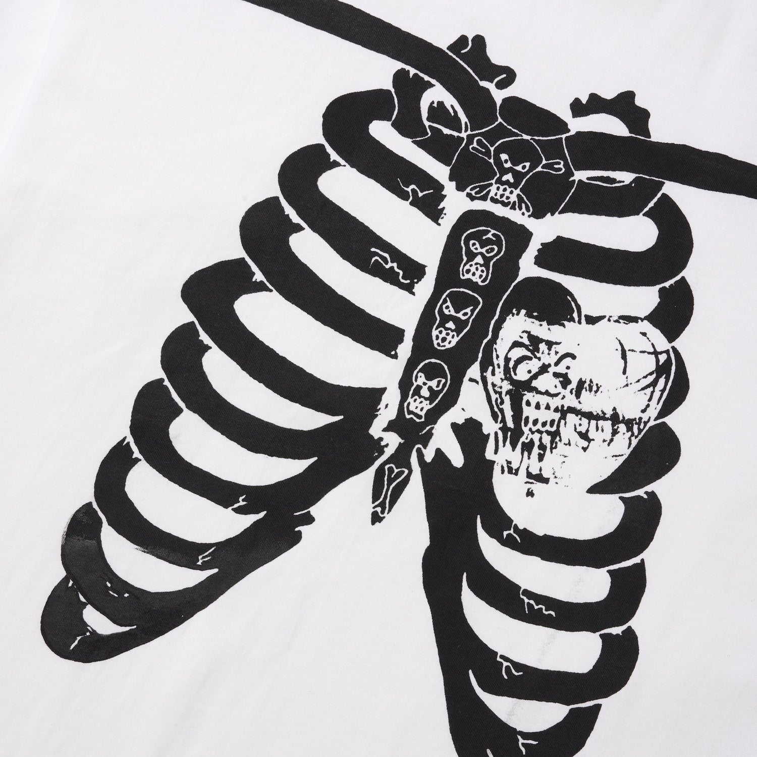 Rib Cage Tee, White
