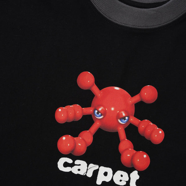 Carpet Company Bacteria Ringer Tee, Black