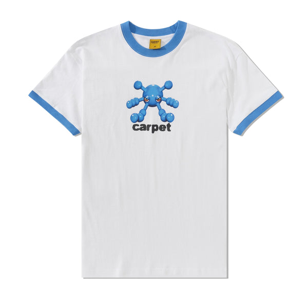 Carpet Company Bacteria Ringer Tee, White