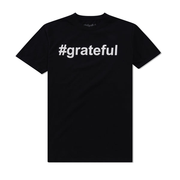 #grateful #Grateful Tee, Black