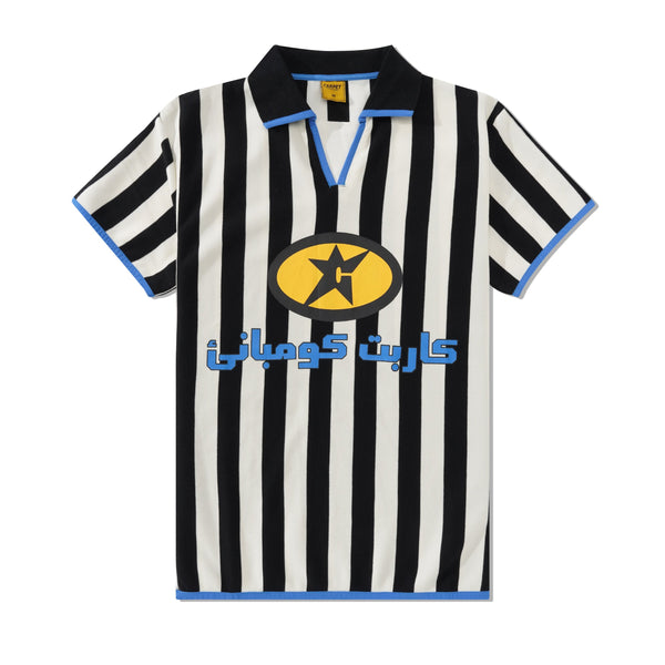 Carpet Company Soccer Jersey, Black / White