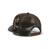 Bi Foam Trucker Hat, Highland Tartan / Brown