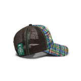 Bi Foam Trucker Hat, Highland Tartan / Brown
