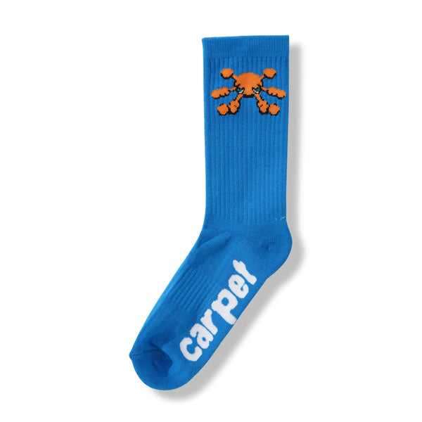 Carpet Company Bacteria Socks, Blue