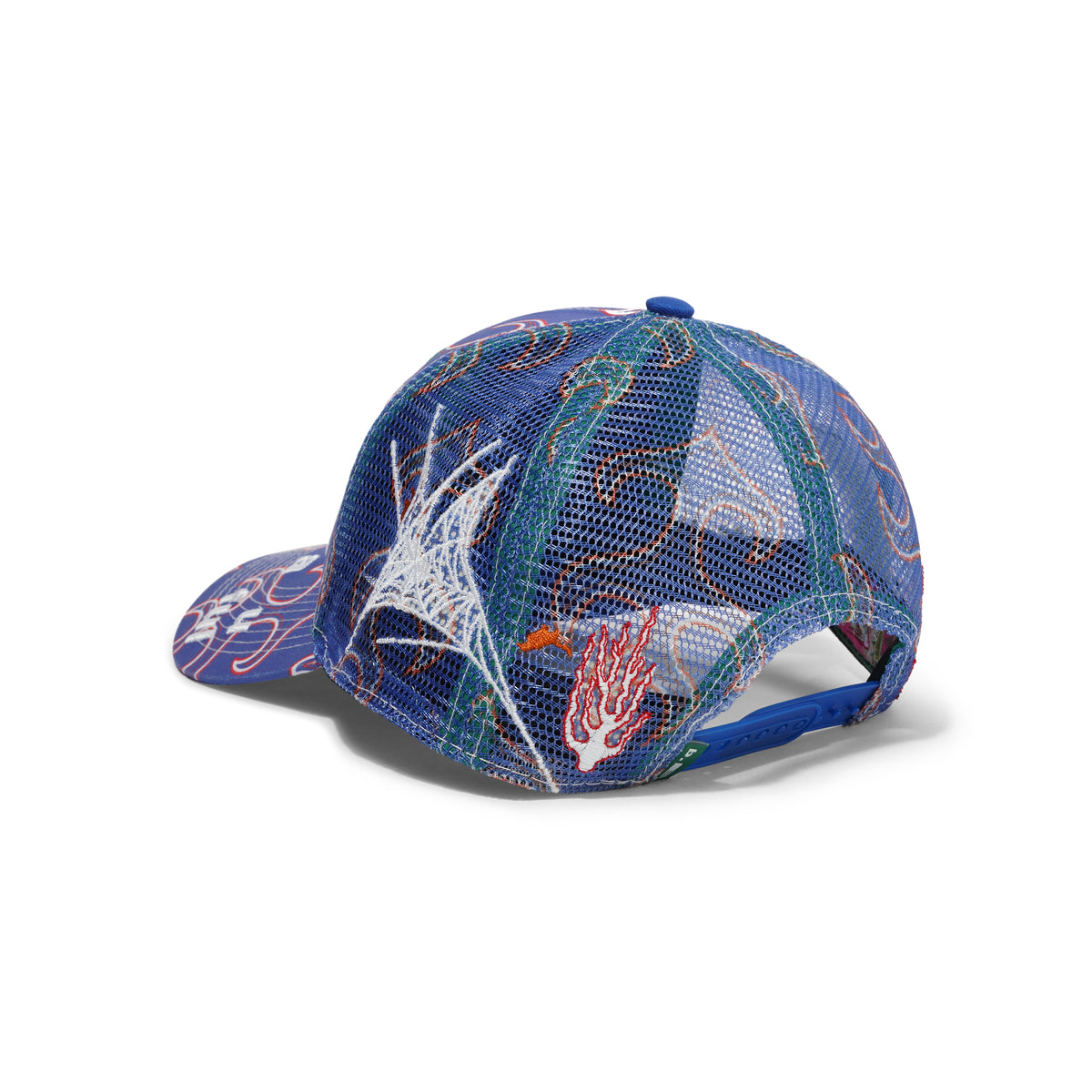 Biyu Hat, White Flame / Blue