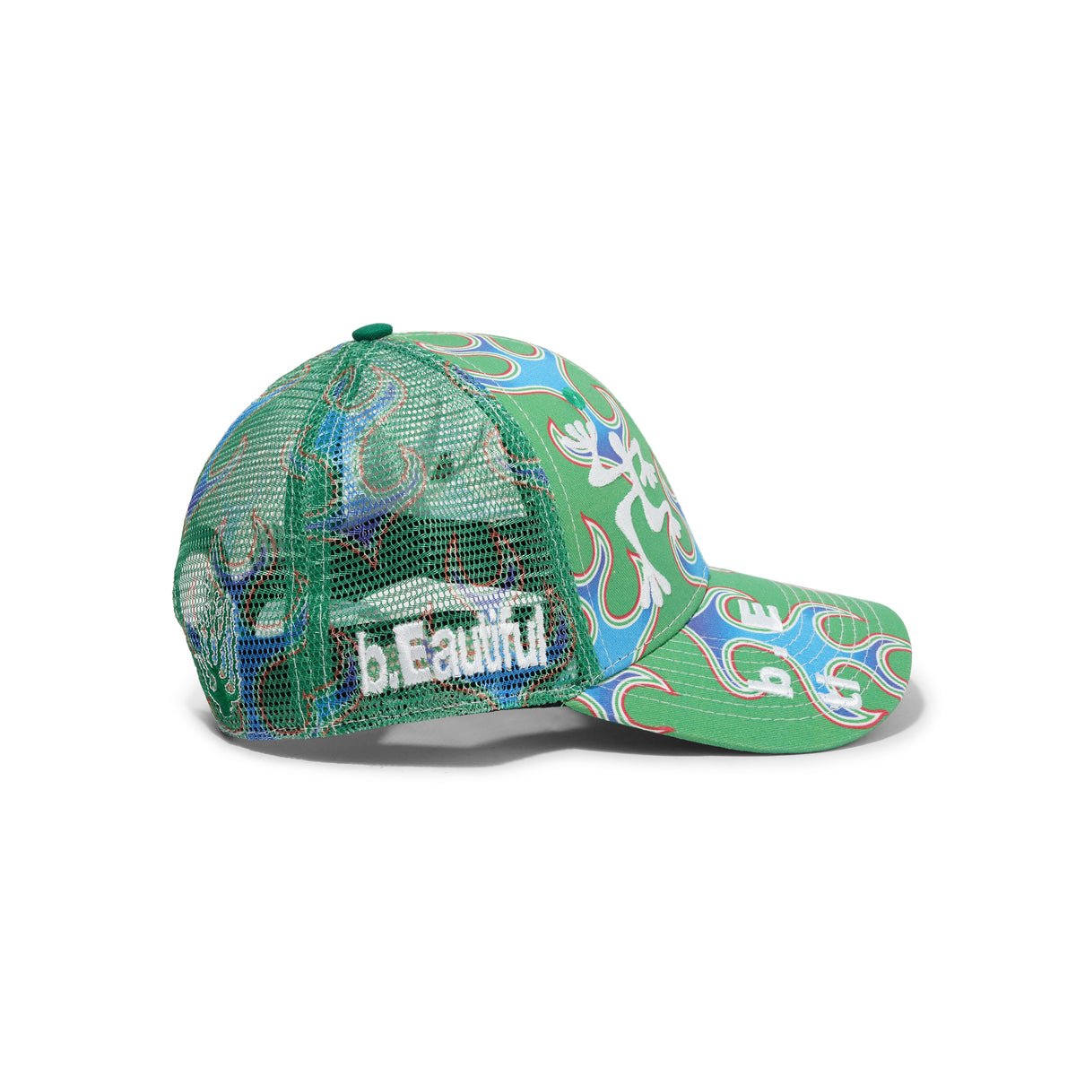 Biyu Hat, Blue Flame / Green