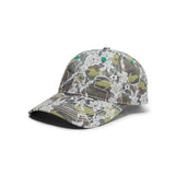 Vapor 6 Panel Hat, Lace Camo / White