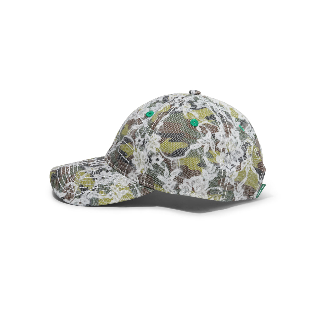 Vapor 6 Panel Hat, Lace Camo / White