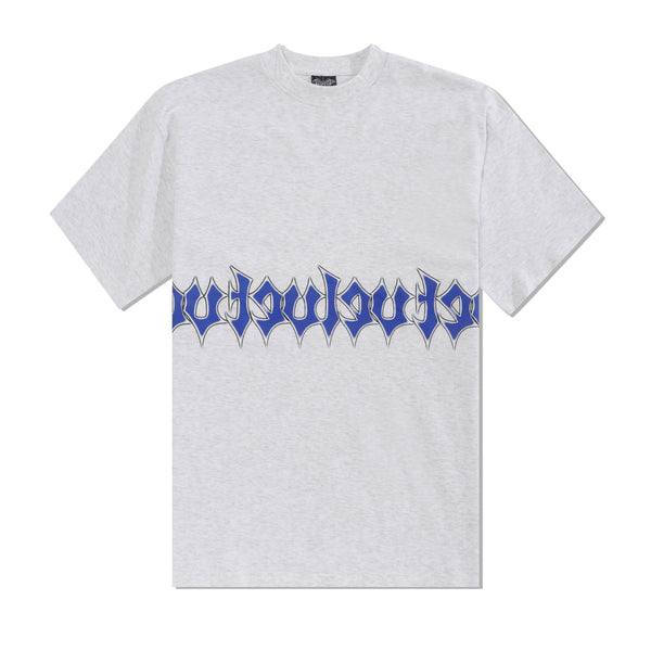 Velvet Wrapped Tee, Ash Grey