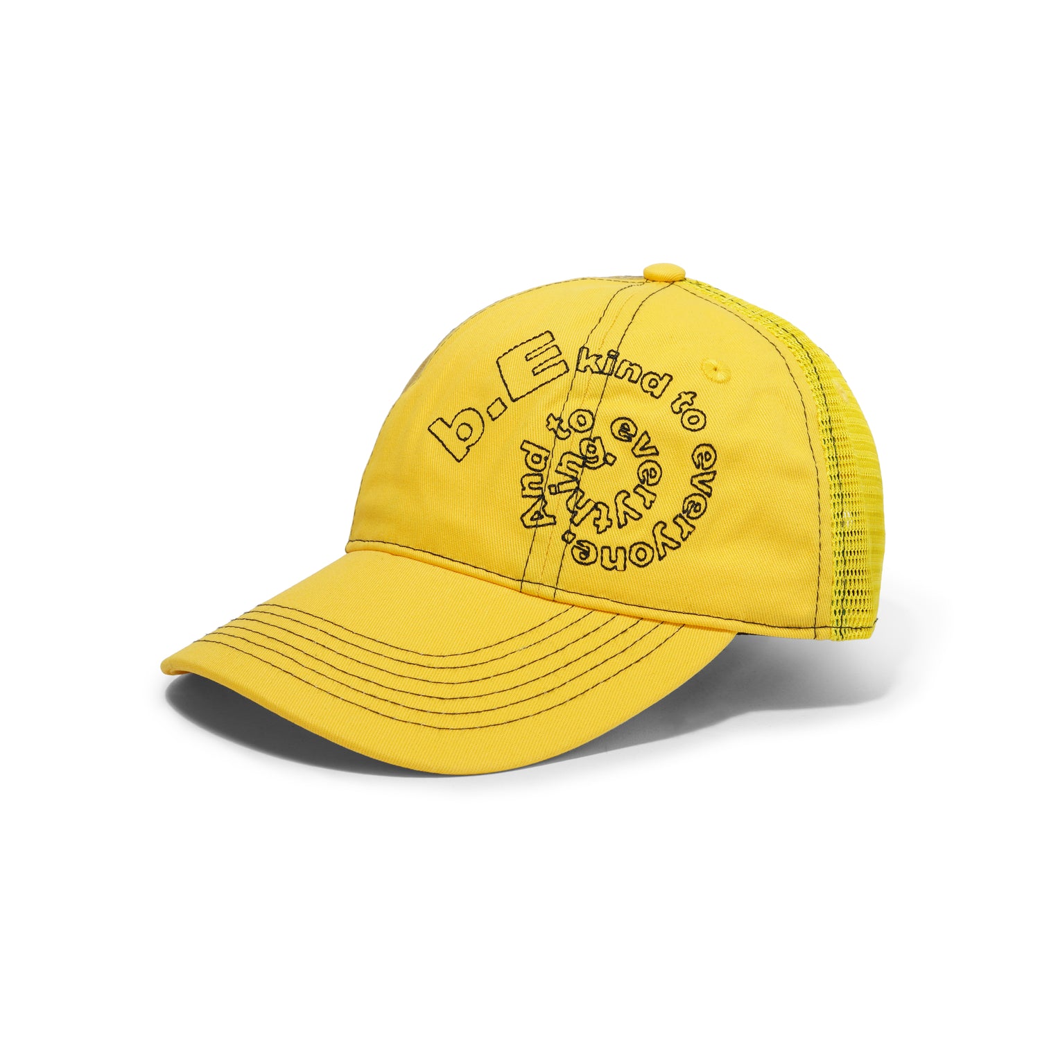B-Turn Low Profile Hat, Washed Yellow / Yellow / Black